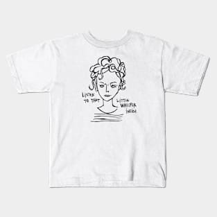 Intuition, Listen to that little whisper inside Kids T-Shirt